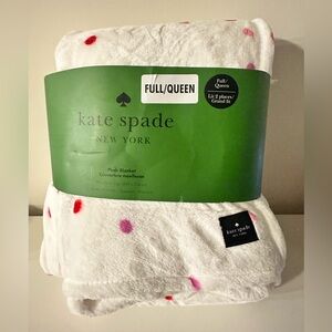 Kate Spade Plush Blanket - Pink Multi Scatter Dot
FULL/QUEEN